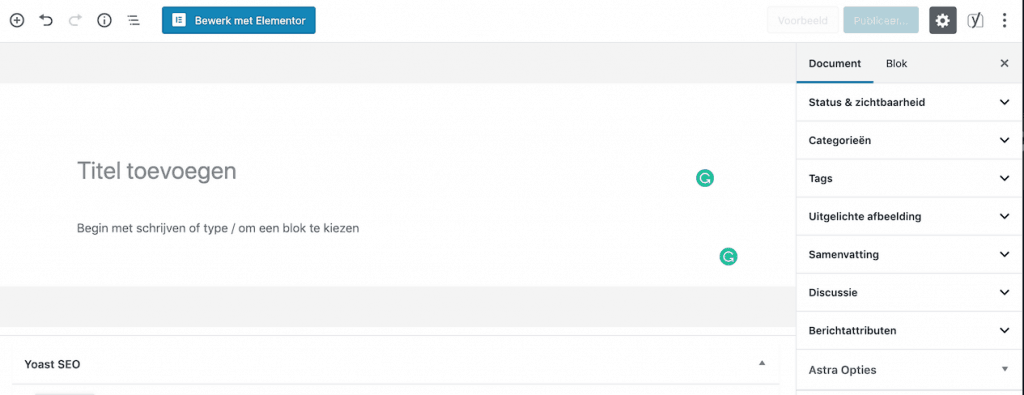 De WordPress Gutenberg Editor uitgelegd 54
